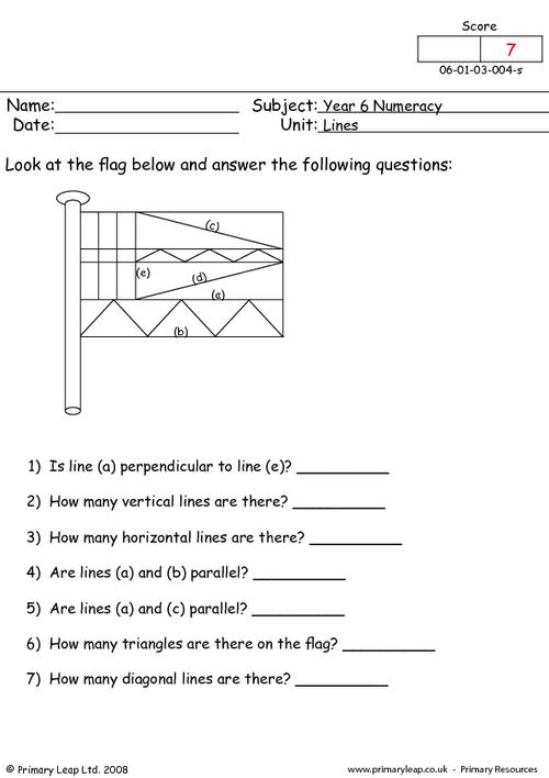 Numeracy: Angles 2 | Worksheet | PrimaryLeap.co.uk